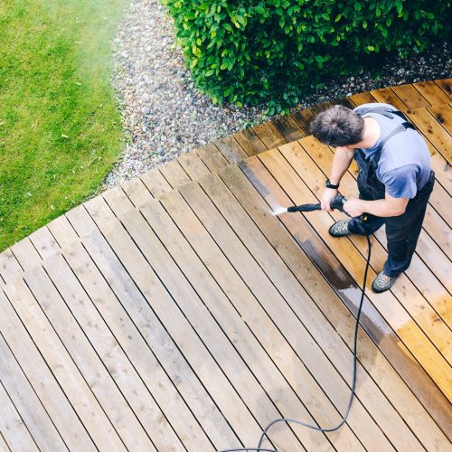 Pressure Washing Deck Service