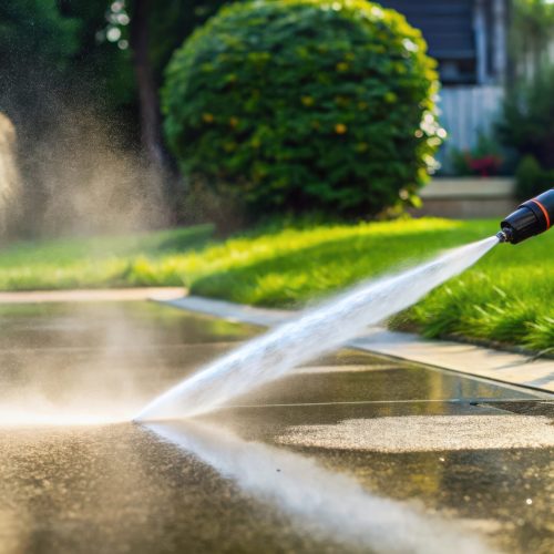 Pressure Washing Driveway Service